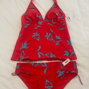 Gap Body Tankini Swimsuit with matching bottoms.